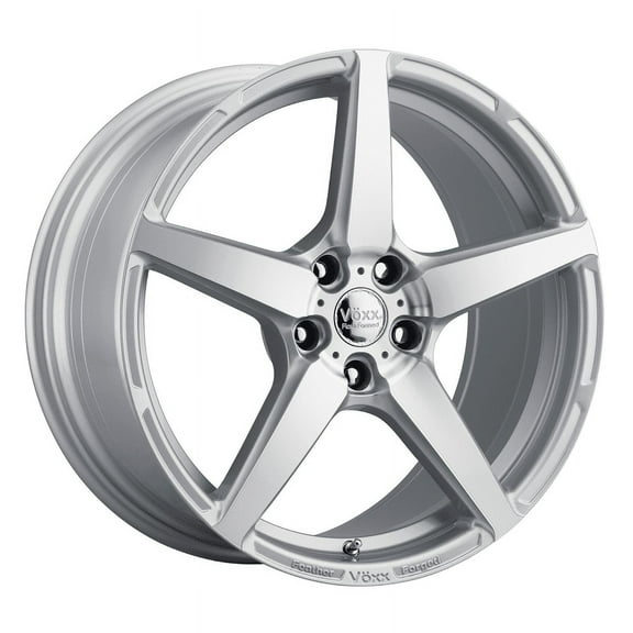 VOXX Modena Rim 18X8.5 5X120 Offset 35 Silver Machined Face (Quantity of 1)