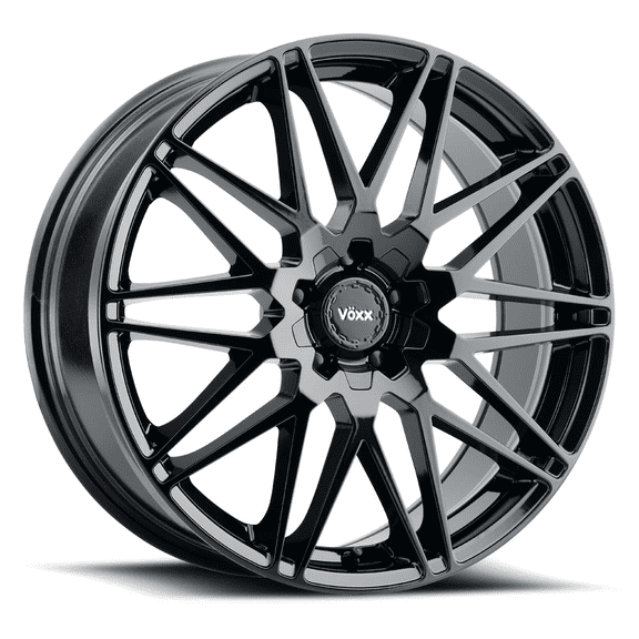 VOXX Nice Rim 20X8.5 5X112/5X120 Offset 32 Gloss Black (Quantity of 1)