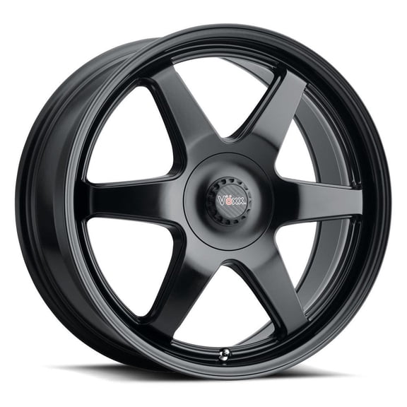 VOXX Riva Rim 17X7.5 5x112/5x120 Offset 40 Matte Black (Quantity of 1)