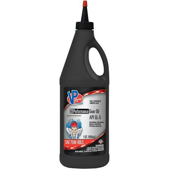 VP Fuel Containers 1 qt. x 32 oz 75W90 GL- 5 Visual Product High Performance Gear Oil GL-5