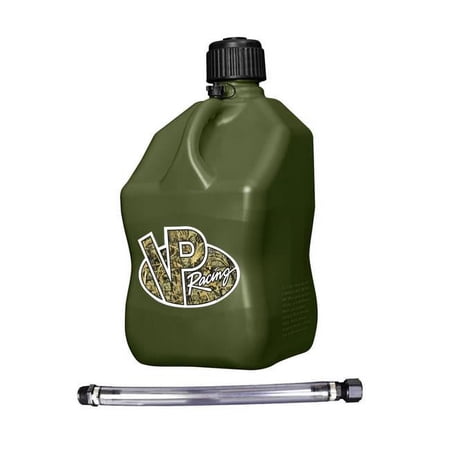 VP Fuel Containers 5.5 gal Square Motorsports Jug with Hose, Camo