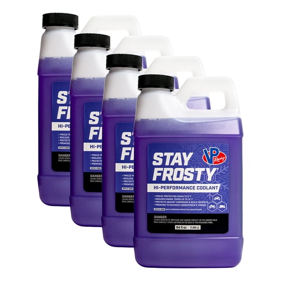 VP Racing Fuels 2087 Stay Frosty Hi-Performance Coolant, 64 Ounces (4 Pack)