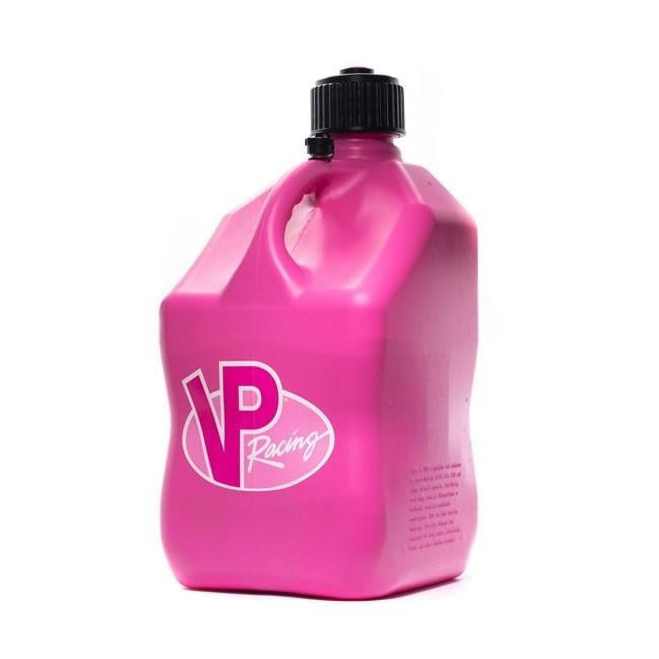 White Fuel Containers VP Fuel Containers VPF3812-CA-CASE 5.5 gal Square Motorsports Jug, Pink ...