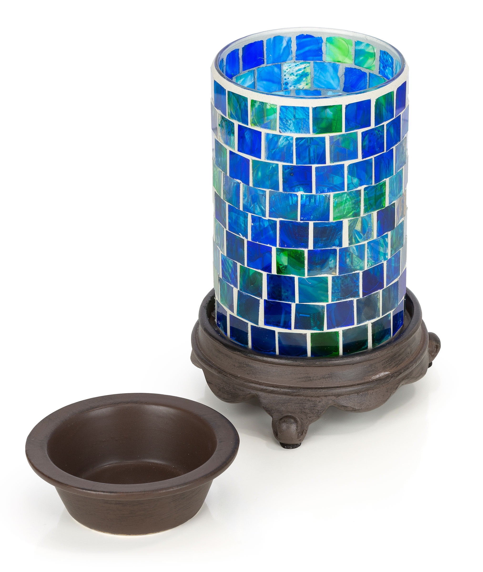 VP Home 2 lb Asymmetrical Wax Warmer, Blue