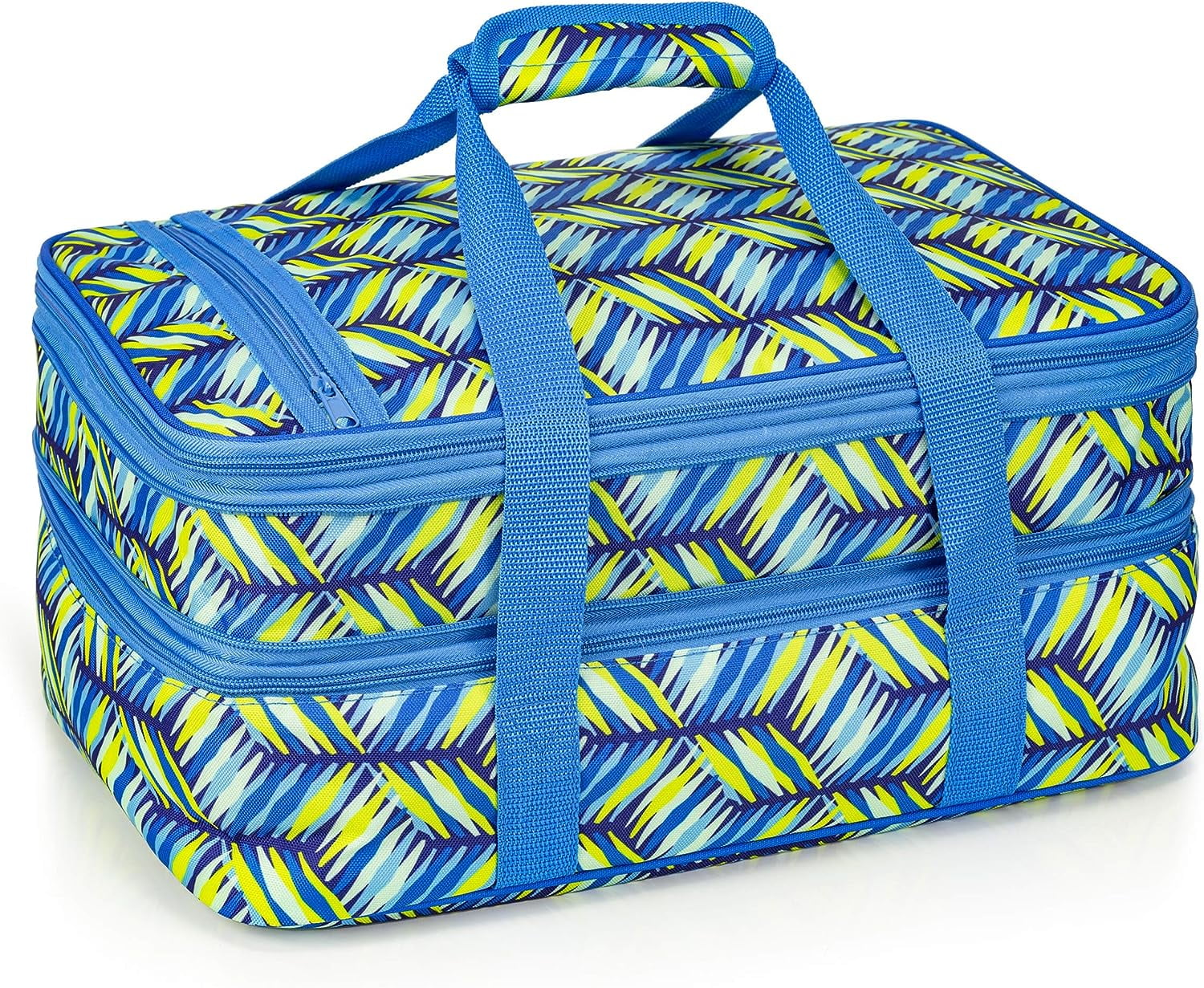 VP Home Insulated Casserole Carrier Travel Bag (Geo Weave)