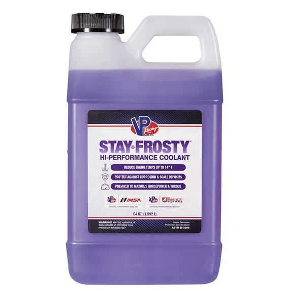 VP Racing 2088 Stay Frosty Hi-Performance Formula Coolant - 64 Ounce - Case of 4