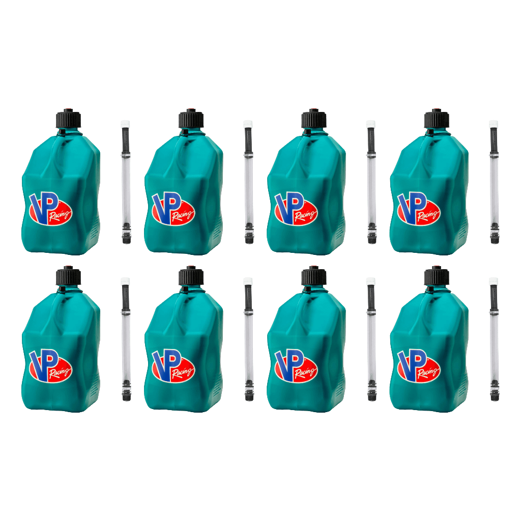Vp Racing Microfiber VP Racing 3622-CA, 5.5-Gallon Square Motorsport Jug Caribbean w/ 14 ...