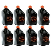 VP Racing 5.5 Gal Motorsport Racing Fuel Utility Jug, Black/Orange (8 Pack)