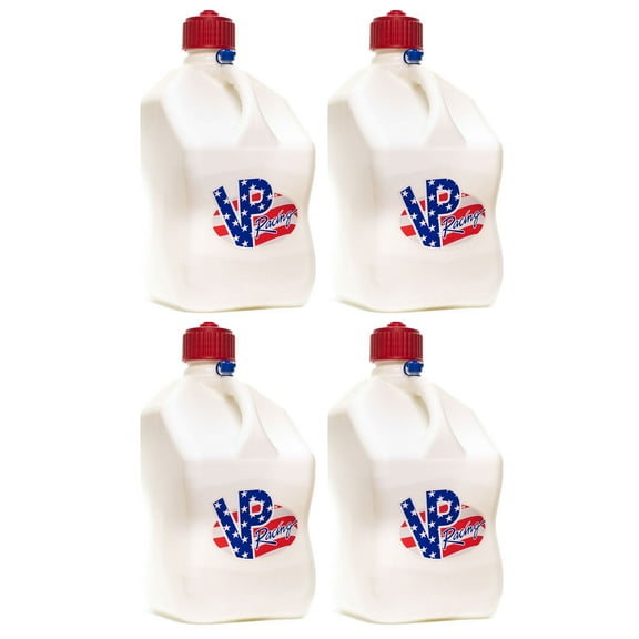 VP Racing 5.5 Gal Motorsport Racing Utility Jug, Patriotic (4 Pack)
