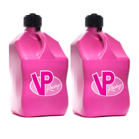 VP Racing 5.5 Gallon Motorsport Racing Fuel Utility Jug, Pink (2 Pack)