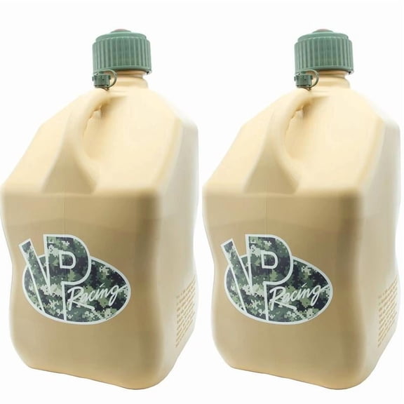 VP Racing 5.5 Gallon Plastic Utility Jug – Heavy-Duty Motorsport Storage Container | Durable, Leak-Proof & Ergonomic Design Quick-Flow Spout