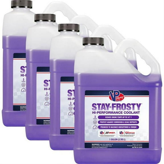 VP Racing Fuels 2307 Stay Frosty Hi-Performance Coolant, 4 Gal
