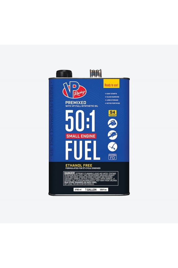 253480 Gallon 50-1 Premix Small Engine Fuel for 2 Cycle & 4 Cycle Outdoor Power Equipment