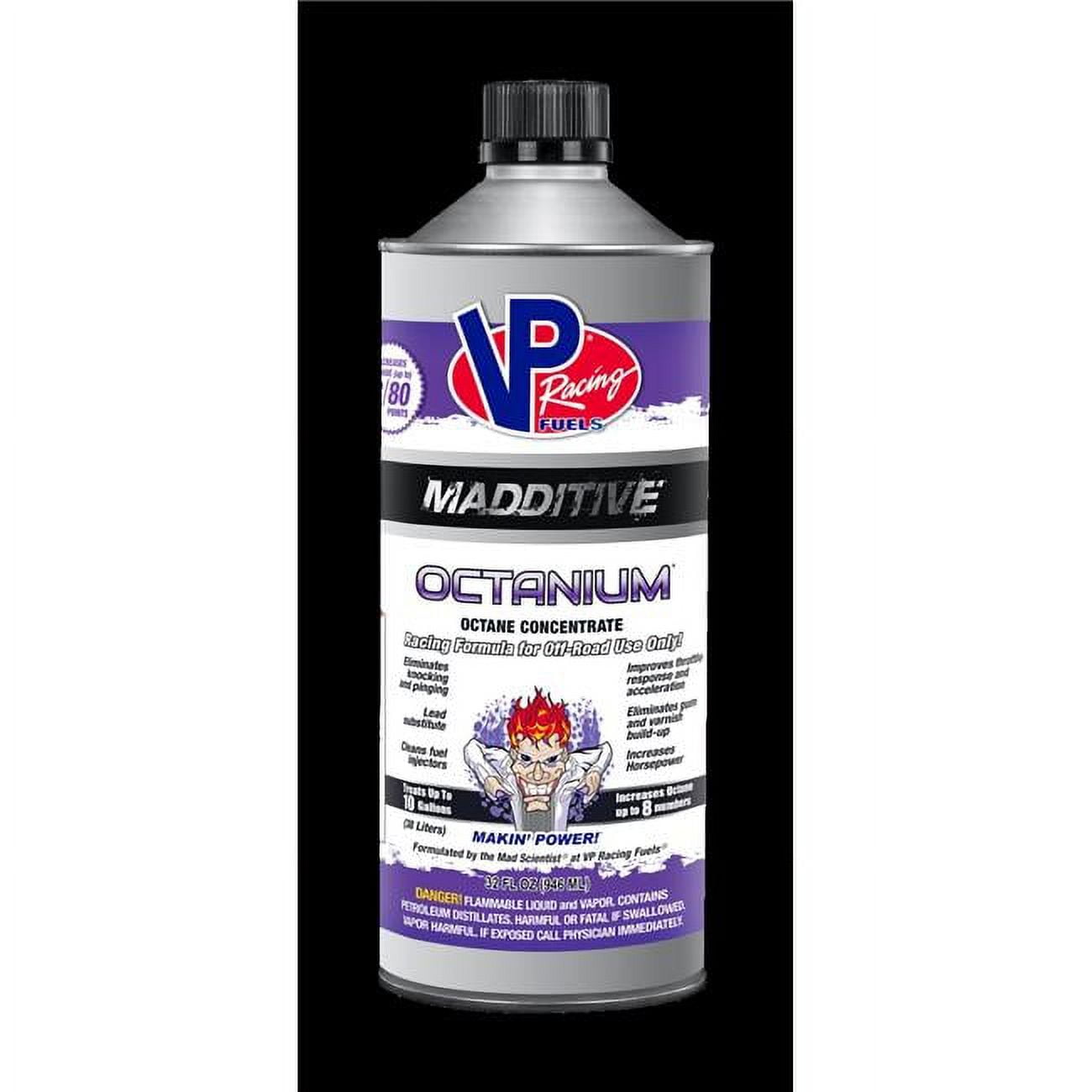 VP Racing Fuels 2855, Madditive Octanium Octane Booster Racing Formula