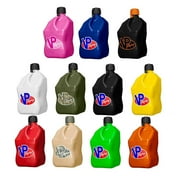 VP Racing Fuels Motorsport Container Jug With Filler Hose - 5 gal, Blue   Home & Garage Storage, Stackable Design