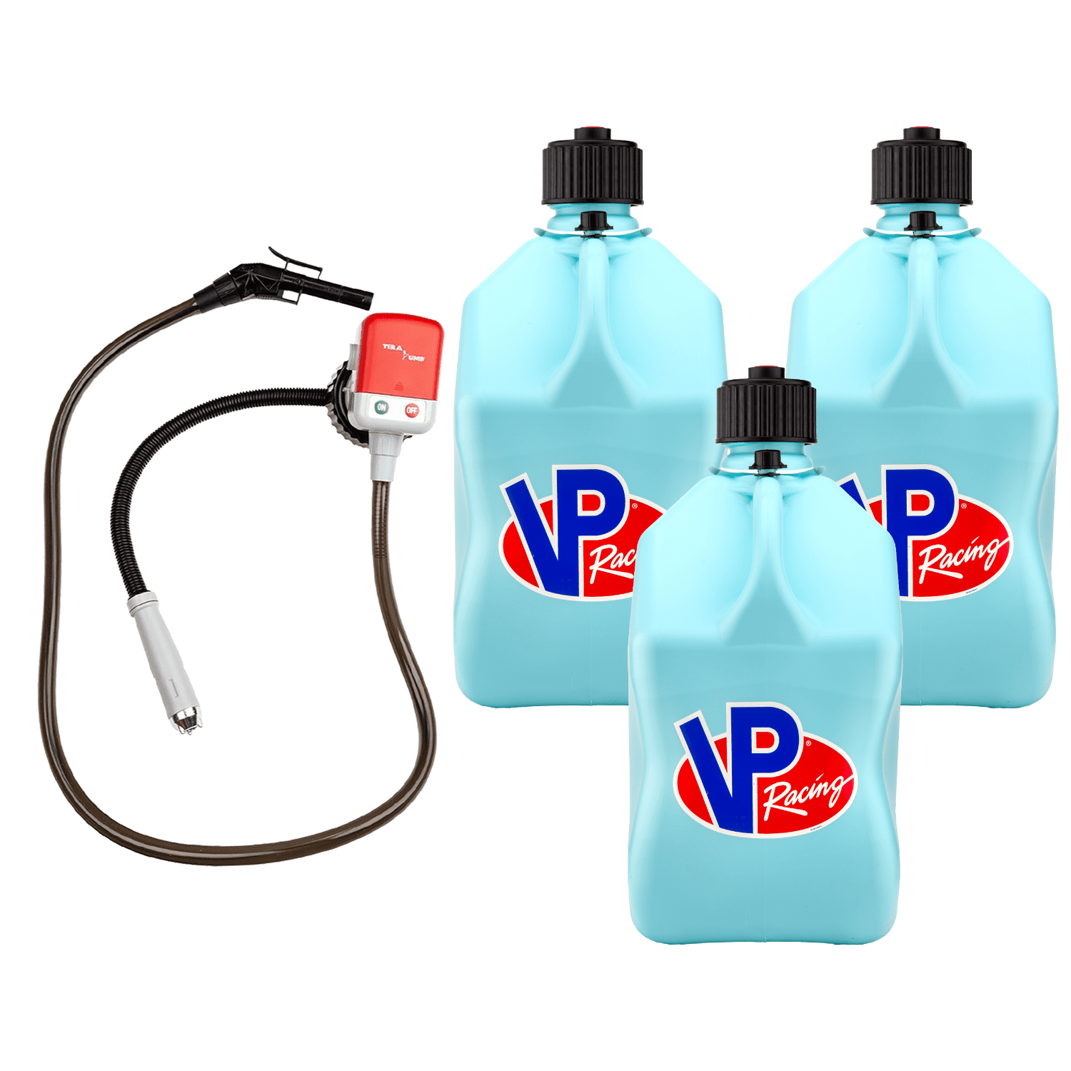 VP Racing Fuels 3632-CA, 3 Pack SQUARE Motorsport Container 5.5 GALLON ...