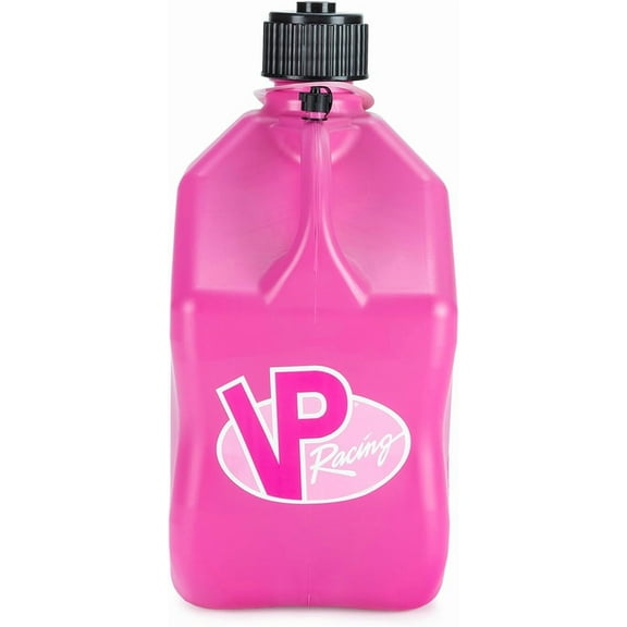 VP Racing 3812-CA, 5.5 Gallon Motorsport Racing Jug with Contoured Handle, Multipurpose Cap and Rubber Gaskets, Pink (1 Pack)
