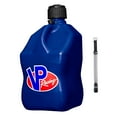 thumbnail image 1 of VP Racing Fuels 5.5 Gal Square Utility Jug w/ 14 Inch Standard Hose, Blue, 1 of 3