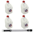 thumbnail image 1 of VP Racing Fuels 5.5 Gal Utility Jugs (4 Pack) w/ 14 Inch Hose, Patriotic, 1 of 4