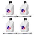 thumbnail image 1 of VP Racing Fuels 5.5 Gallon Utility Jugs with Deluxe Hoses, White (4 Pack), 1 of 4