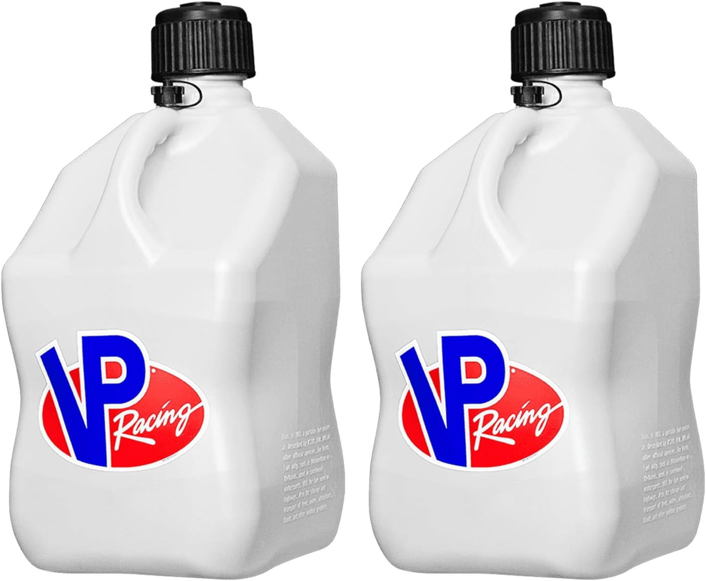 VP Racing Fuels 5 Gallon Square Motorsport Utility Container White 2 ...