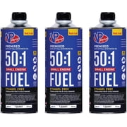3-pack VP Racing Fuels 501 SEF 2 Cycle Pre-Mixed Gas + Oil Fuel, Ready to Use, 3 Pack 1 Quart Bottles   Residential Use, Standard Application