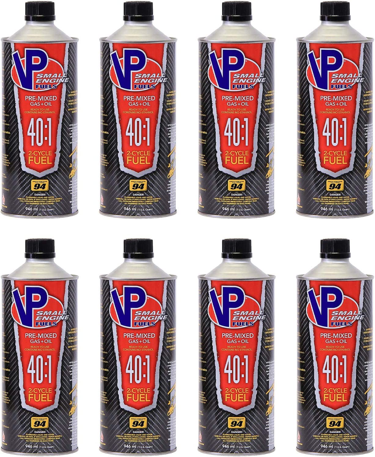VP Racing Fuels 6205 SEF 4Cycle Small Engine Fuel, Contains No Oil