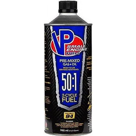 VP Racing Fuels 6235, Ready to Use, 50:1 Premixed 2-Cycle Small Engine Fuel (SEF) - Quart (8 Pack)
