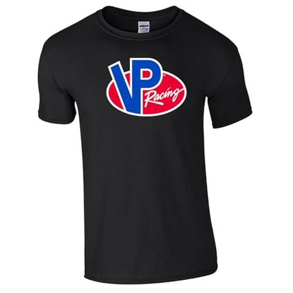 VP Racing Fuels Logo T-Shirt - Softstyle Preshrunk Shirt - Officially Licensed VP Apparel XXX-Large Black
