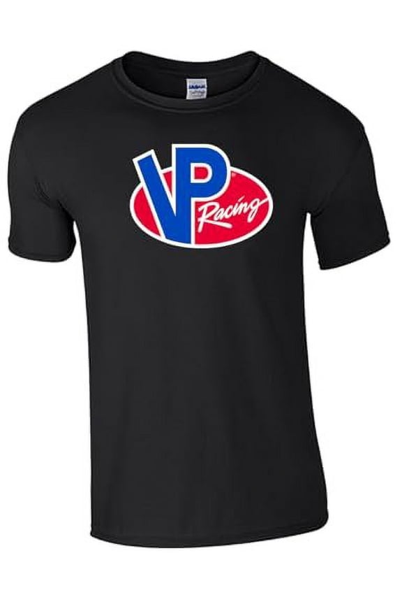 VP Racing Fuels Logo T-Shirt - Softstyle Preshrunk Shirt - Officially Licensed VP Apparel XXX-Large Black