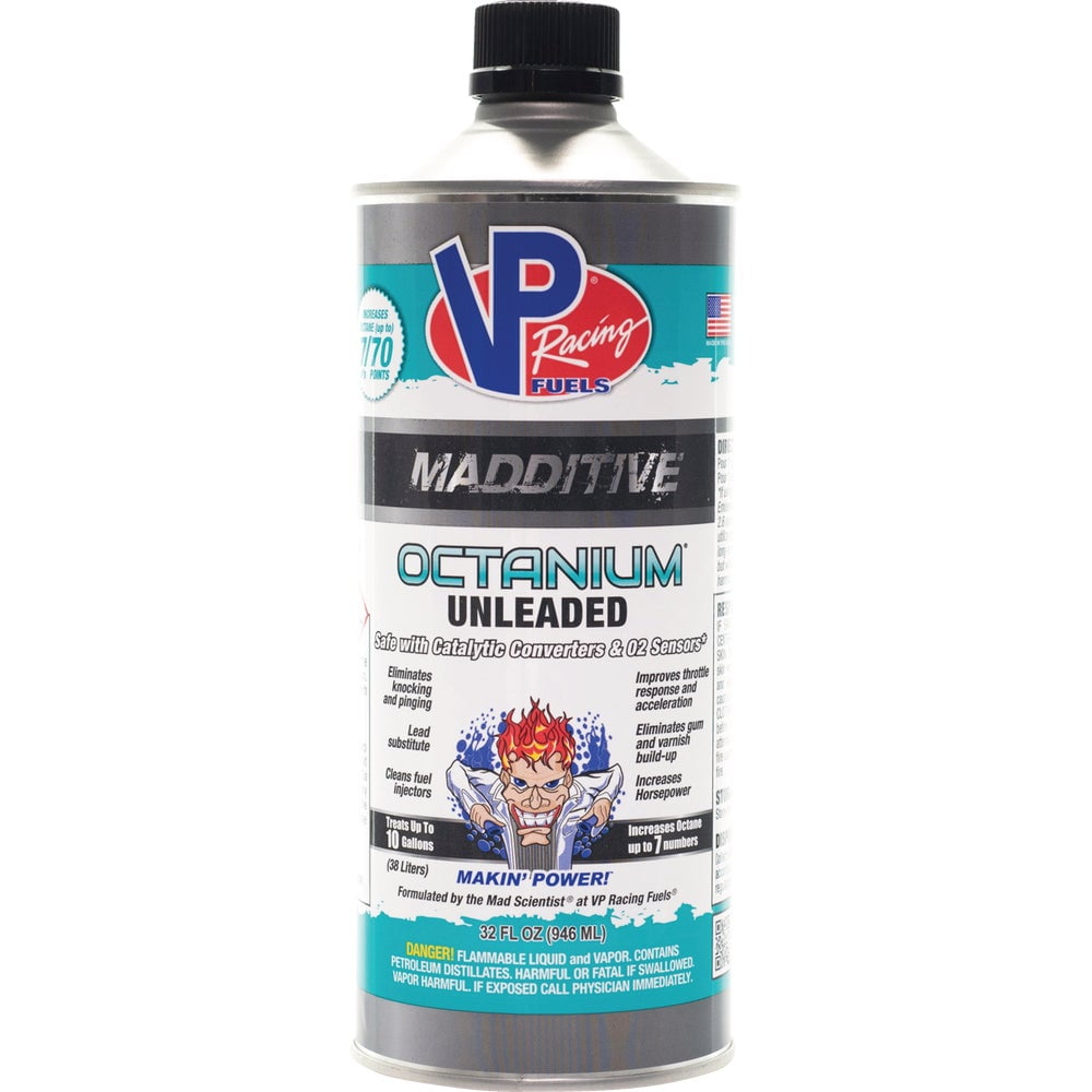 VP Racing Fuels Madditive Octanium Unleaded Lead Substitute