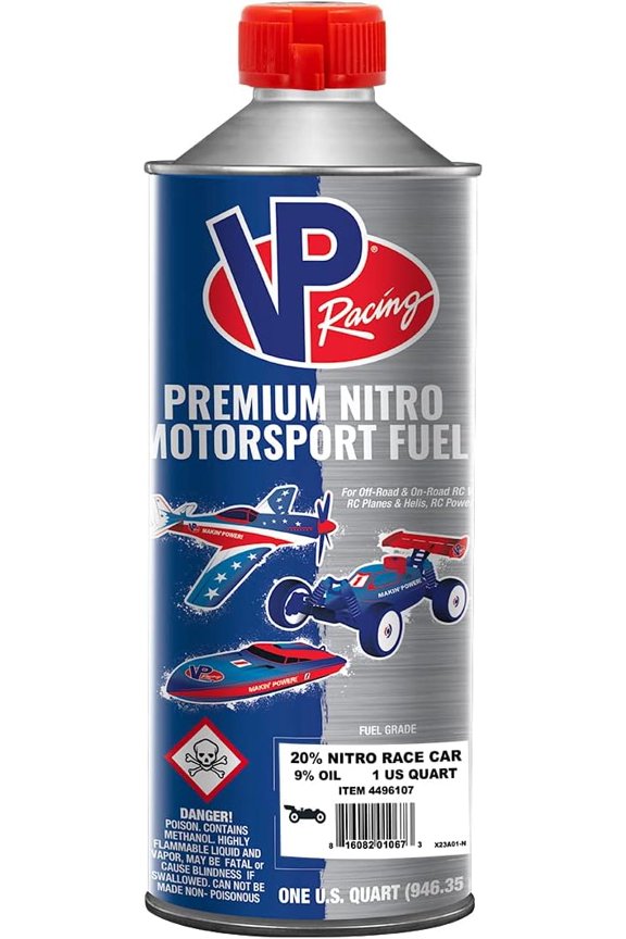 VP Racing 4496107 Car 20% Nitro 9% Synthetic Castor Oil (2 Quarts)