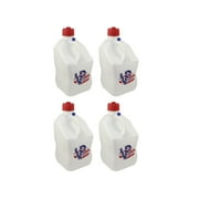 VP Racing Fuels Motorsport 5.5 Gallon Square Utility Jugs, White 4 Pack