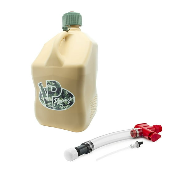 VP Racing Fuels No Spill Fluid Control System With 5 Gallon Utility Jug, Tan