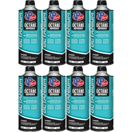 VP Racing Fuels 29505, Madditive Octanium Unleaded Octane Booster - Quart 8 Pack