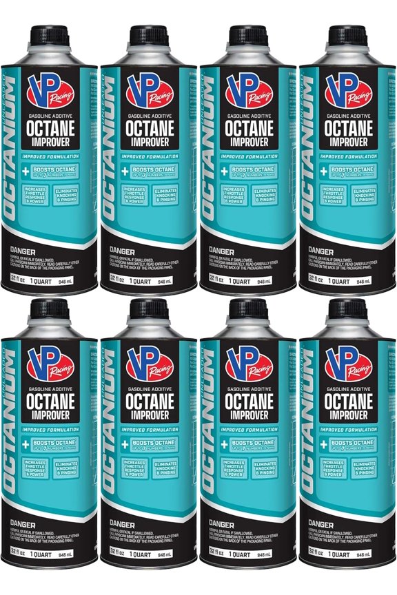 29505, Madditive Octanium Unleaded Octane Booster - Quart 8 Pack