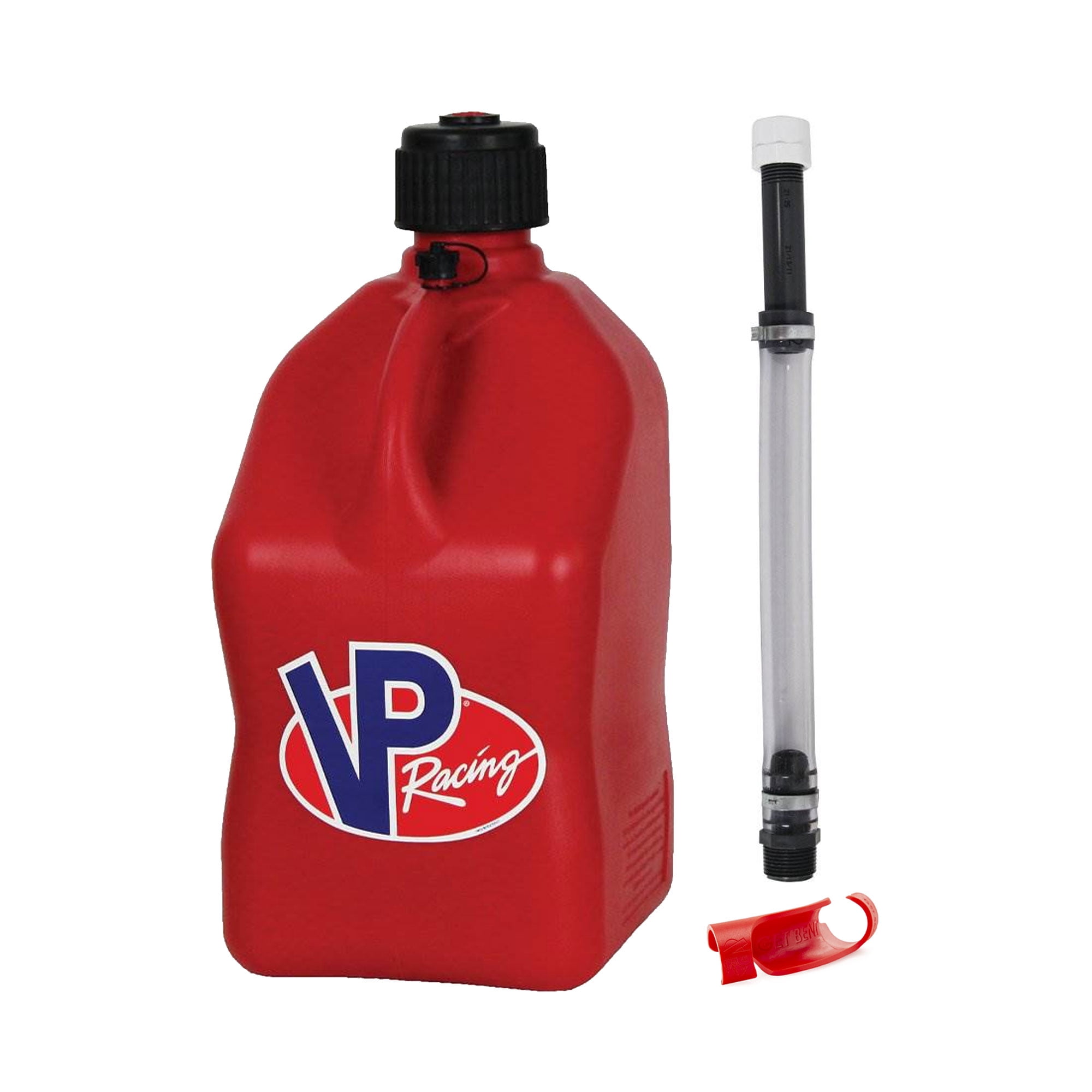 VP Racing Fuels Plastic 1" Hose Bender, 14" Hose Kit, & 5 Gallon Jug