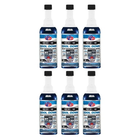 VP Racing Fuels Radiator Systems Temperature Cool Down, 16 Ounces (6 Pack)