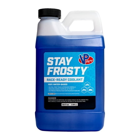 VP Racing Stay Frosty Race-Ready Coolant, No Glycol, 64 oz