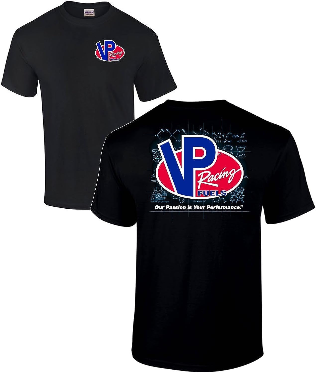 Vp Racing Merch VP Racing Fuels - The Blueprint Tee - Softstyle Preshrunk T-Shirt ...