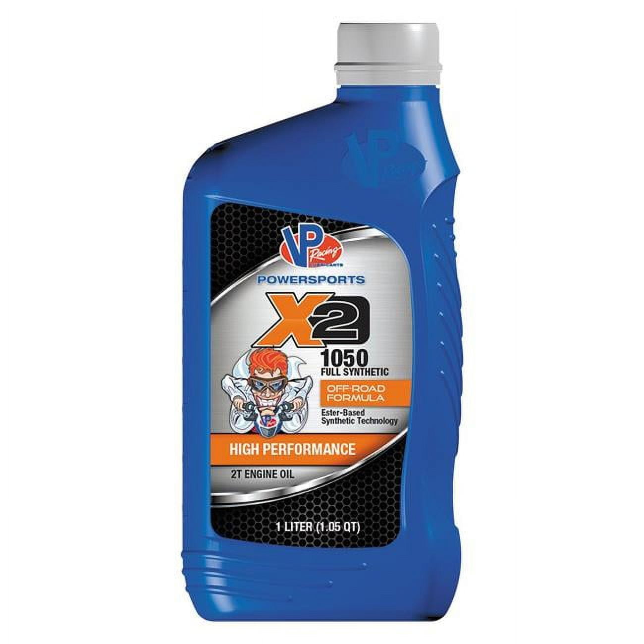 VP Racing Fuels X2 1050 Full-Synthetic 2T Premix Oil - 1L