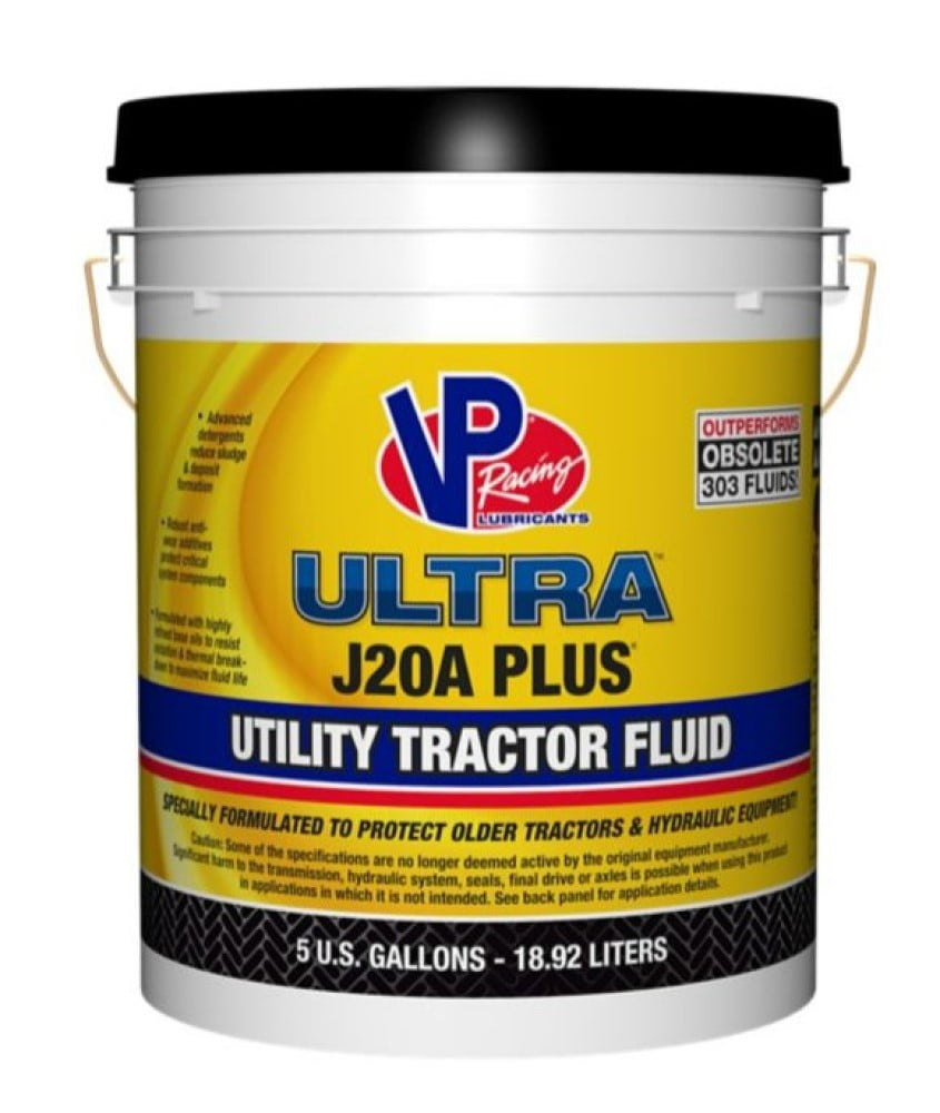 VP Racing Lubricants VP2040114 Ultra J20A Plus Utility Tractor Fluid 5