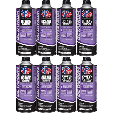VP Racing Octanium VPF2857 Octane Booster Automotive Additive, 32 Ounce (8 Pack)