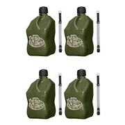 VP Racing Fuels 4-pack VP Racing Utility Jug 5.5 Gallon + Deluxe Hose - Mix and Match Between 11 Different Colors - Made in the USA 4 Pack, Ca