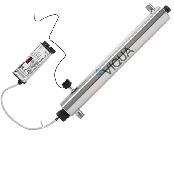 VIQUA VP600M Professional Grade UV Water Purification System, 24 GPM Flow Rate, Stainless Steel, for Large Home or Commercial Use