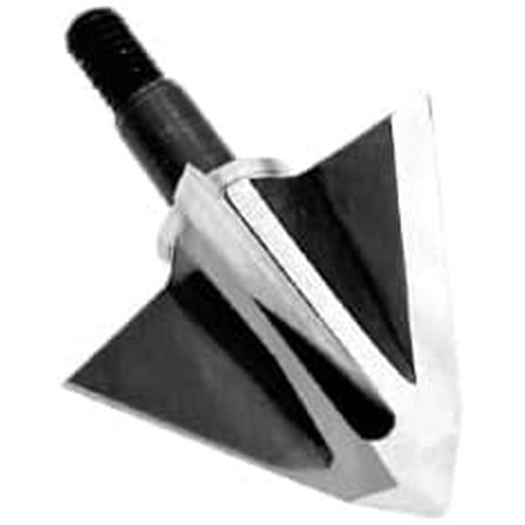 VPA 11/16" 2 Blade 150 grain Left Omega Single Bevel with Bleeders Broadhead, Screw-In, S7 Premium Tool Steel 56-58 Rockwell, 3 Pack, Made in the USA