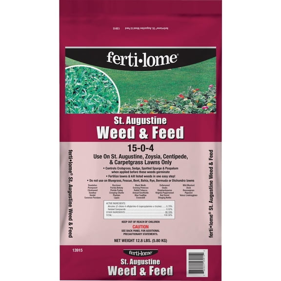 Fertilome (10915) St. Augustine Weed & Feed 15-0-4 (16 lbs.)