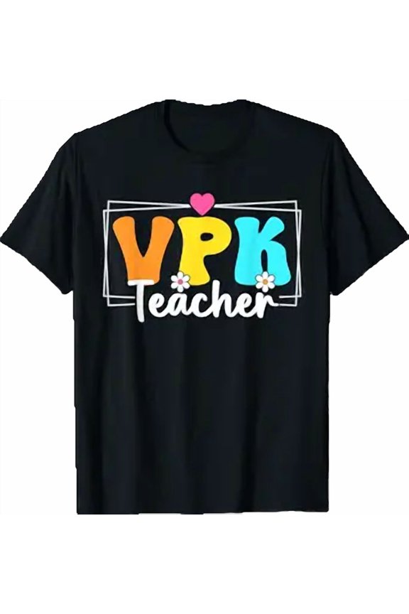 VPK Teacher Back To School Teachers Students T-Shirt