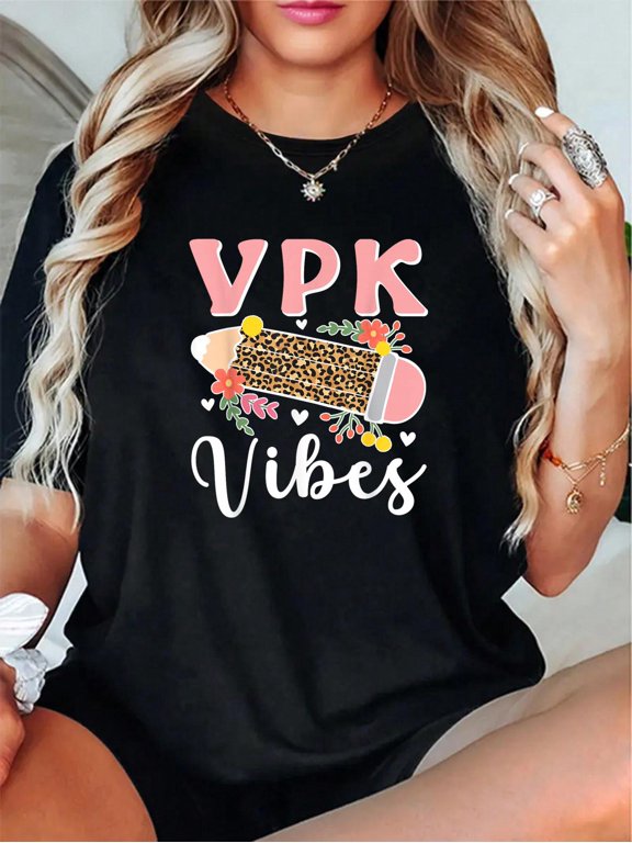 VPK Vibes First Day of VPK Back to School T-Shirt