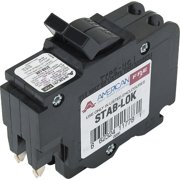 Andryani Double Pole Circuit Breaker VPKUBIF0230N - 30A 240V Standard - 2 Poles Gray   Indoor & Outdoor Use, NEC-Compliant